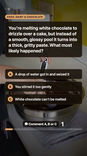 Why Your White Chocolate Turns Grainy When Melting