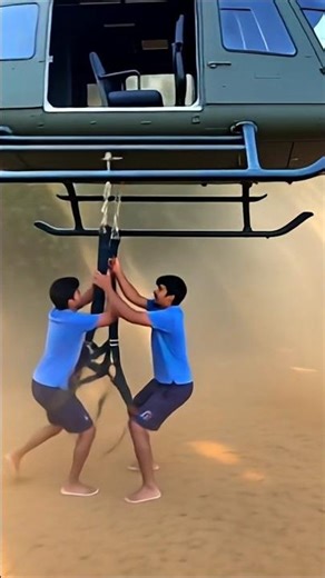 Stepped Into a Small Helicopter… But It Turned REAL! 😳🚁