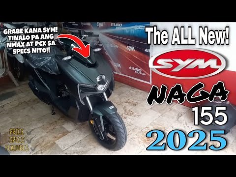 The ALL New Sym Naga 155 2025 | Sym Motorcycles Review 2025