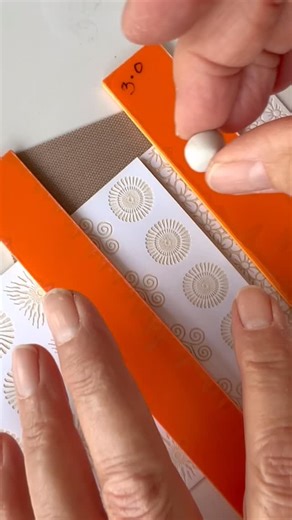 TOP TIP >> if you want a more rounded gemstone bezel, use cling film to soften the sides when you cut it out. I am using a small circle cutter and, as you can see, by placing cling film over the piece before I cut it out, the cling film stretches over the sides, making them curved, rather than straight FOLLOW for lots more silver metal clay advice, technique and top tips | Silver Nutshell Jewellery