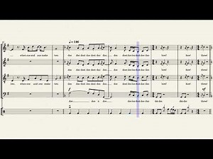 Pentatonix Counts To Five (Sesame Street) | [Full Sheet Music/Transcription]