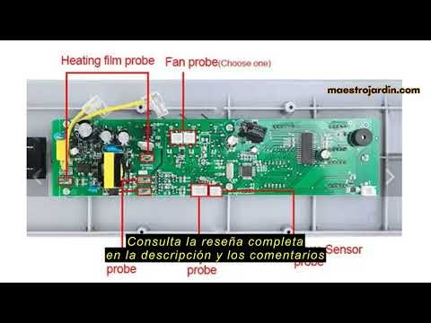 Reseña del PAIDUOJI DIY Mini incubadora Controlador Conjunto Sistema de calefacción Huevo incubadora