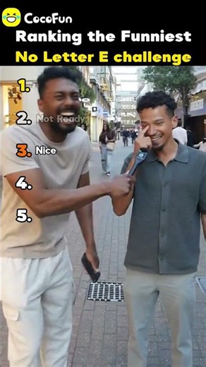Ranking the Funniest No Letter E challenge!