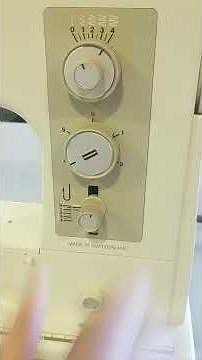 Sew a buttonhole on a Bernina 801 Sport sewing machine! #sew #sewingtutorial #sewing #sewingtools
