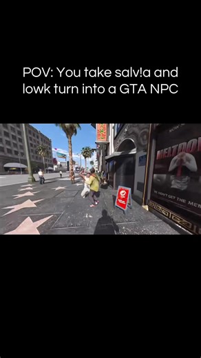 GTA NPC Experience: A Salvia Adventure
