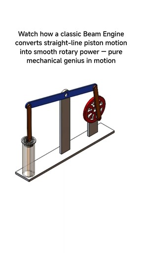 How a Beam Engine Works | 200-Year-Old Mechanism Still Blows Minds