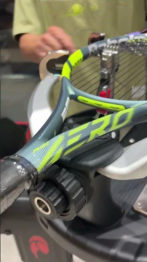 Stringing the new 2026 Babolat Pure Aero