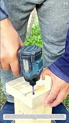 Wood Fastening: How Screw Installation Turns Loose Timber into a Rigid Joint