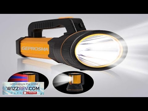 Powerful Led Flashlight High Lumens Rechargeable Super Bright Handheld Spotl... eBay