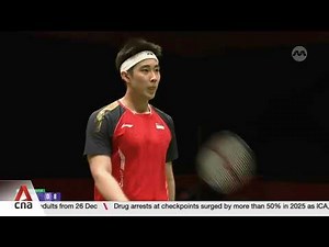 Asian Games 2026: Singapore's Loh Kean Yew misses out on badminton gold