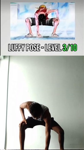 Luffy's Epic Poses! | One Piece poses Short #viralshorts