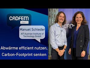 Hochtemperatur-Wärmepumpen: Dekarbonisierung in der Industrie | CADFEM trifft Manuel Schieder (AIT)