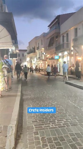 18K views · 478 reactions | Early evening hours in the old town of Rethymno  | Crete Insiders | Facebook