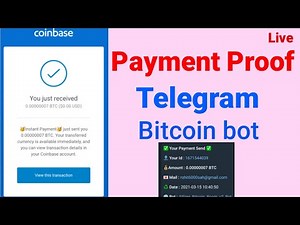 New BTC Bot Withdraw || Telegram btc payment proof || btc telegram bot with withdraw proof