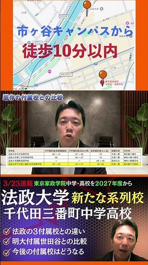 [Breaking News 3/23] Hosei University to launch new affiliated school: Hosei University Chiyoda S...