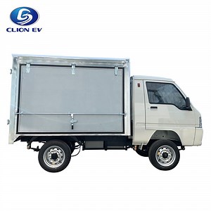 [Hot Item] City Logistics 60km/H Mini Electric Box Truck Van Truck for Cargo Delivery