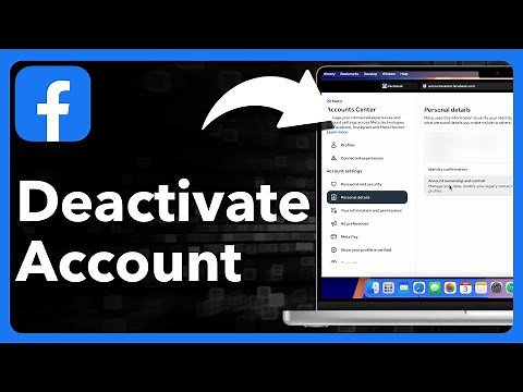 How To Deactivate Facebook Account On Computer