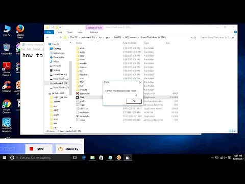 how to fix cannot find 640x480 video mode gta vice city window 10