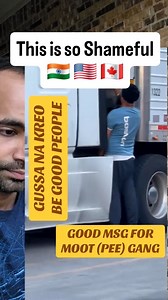 Indian truck drivers peeing openly on their trucks #indiansinusa #indiansinamerica #indiansabroad #desiabroad #indiansincanada | Our American Dream