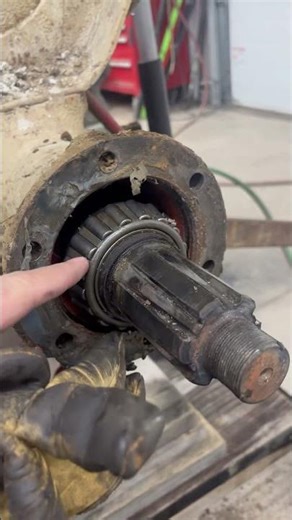 Ford 8N wheel seal issues found. #ford