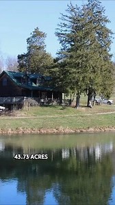43.73 Acres. Country Living at Its Best! Pictruesque Pond | Mountain cabins