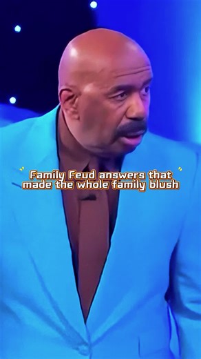 Family Feud answers that made the whole family blush. #steveharvey #funny #viralmoments #familyfeud