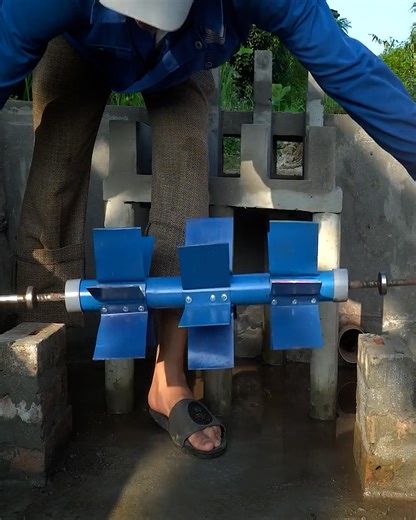 Constructing a Compact Hydroelectric Plant with Twin Power Units | DIY & Crafts