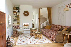 A Dreamy Renovated 1920s Home Has a Secret Guest Room Hiding in the Garden Shed