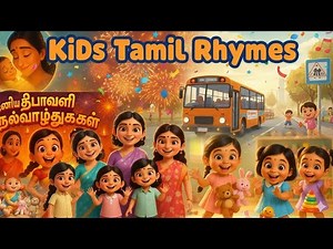 Tamil Kids Rhymes Collection | Baby Songs & Nursery Rhymes for Toddlers