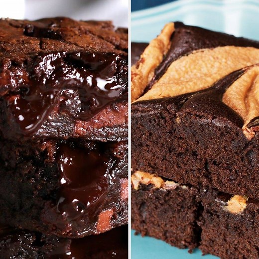 1M views · 28K reactions | You'll never make boxed brownies again after trying one of these delicious recipes!  Full Recipes: https://tasty.co/compilation/all-brownie-everything | Tasty | Facebook