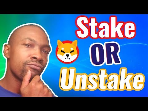 Stake Vs. Unstake Shibaswap - What are Advantages & Disadvantages | How to Bury Shibaswap Tutorial