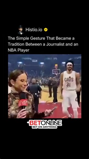 HISTIO on Instagram: "In the heat of an NBA game, subtle rituals steal the show—like the now-iconic handshake between Cleveland Cavaliers courtside reporter Serena Winters and center Jarrett Allen. Serena, a seasoned sports journalist who’s worked with the 76ers and become a staple in Cavs broadcasts, handles interviews and sideline updates with ease. Jarrett, the calm, dominant big man anchoring the paint, brings quiet intensity to the court. But when Allen strolls past her spot during games, t