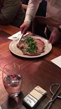 Beef Carpaccio (Nusret)