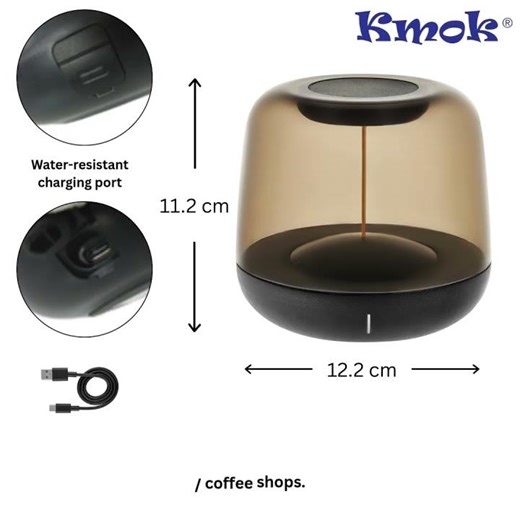 Portable rechargeable mood lamp