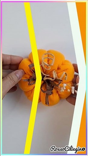 3 Easy Ideas for Making Fabric Pumpkins #creativesewing #creativesewing