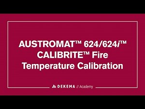 AUSTROMAT 624i // CALIBRITE Fire // DEKEMA Academy