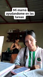 Mi mamá ayudandome en las tareas #humor #hijos #mamalatina #comedia #fypシ゚ #reelsviralシ | Maria Basurto