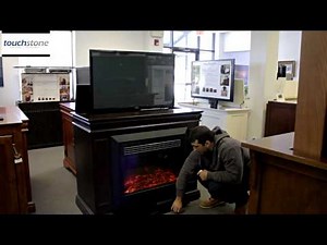 Touchstone Conestoga TV Lift Cabinet with Electric Fireplace
