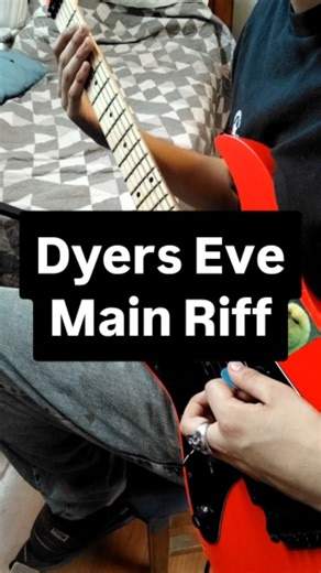 castex on Instagram: "Dyers Eve - Metallica guitar cover #guitar #guitarriff #metallica #metal #guitarra"