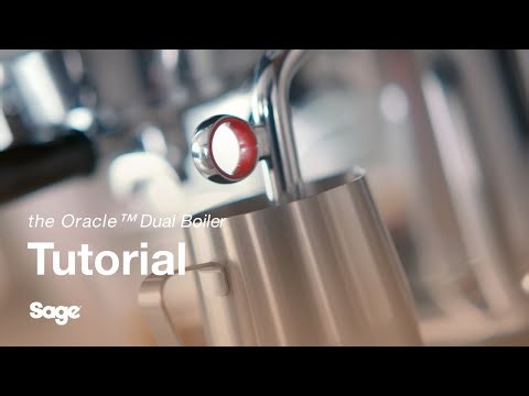 the Oracle™ Dual Boiler | Master milk texturing at home with Auto MilQ | Sage Appliances ME
