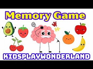 Memory Game with Fruits! | Can You Guess What is Missing? | Kidsplaywonderland