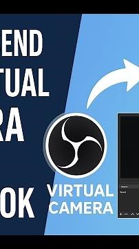 How to send OBS virtual camera to your facebook