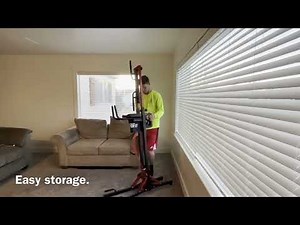 Foldable Power Tower Multi-Function Pull Up Bar Station Adjustable Dip Station