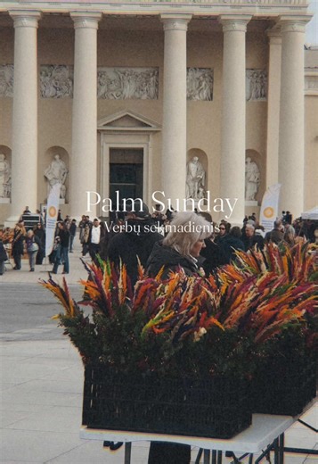 Palm Sunday | Verbų sekmadienis🐣🌼 In Lithuania, Palm Sunday isn’t about palm trees—it’s about verba! 🌾 Early in the morning, people head to church, holding their beautifully crafted verba—ready to have them blessed. ⛪💐 The quiet prayers, the scent of spring, and the gentle rustle of dried flowers create a truly peaceful and meaningful moment. After the service, these blessed verba are taken home, believed to bring protection, health, and good fortune throughout the year. 🌿✨ Colorful, handcr
