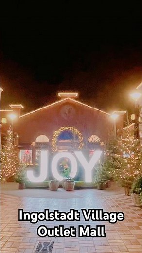 Discover the MAGICAL Christmas Lights of Ingolstadt Village