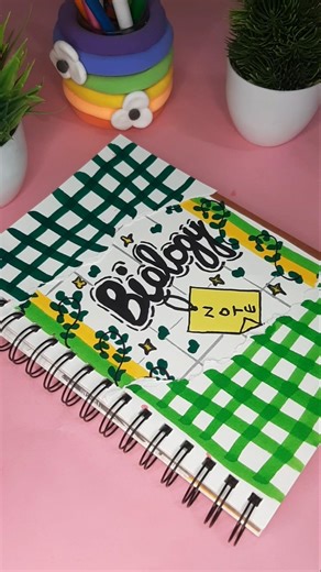 DIY Creative Front page Idea green 💚 Biology #youtubeshorts #trending #art #song