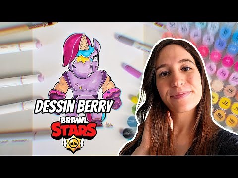 [TUTO DESSIN] - Brawl Stars - Comment dessiner Berry, le nouveau brawler licorne