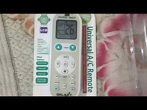 How to use Universal Remote for Different AC (How to set universal remote in all type AC in Hindi)