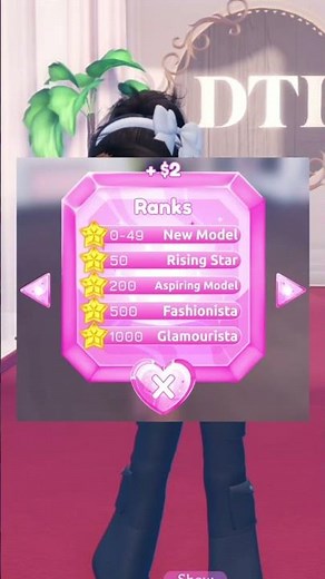 ranks / levels in dti! || #dti #dtistars #dtiktokviral #dtiroblox #rblx #fyp #fy #fypage #roblox ||