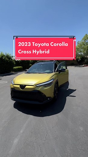 Exploring the 2023 Toyota Corolla Cross Hybrid Features